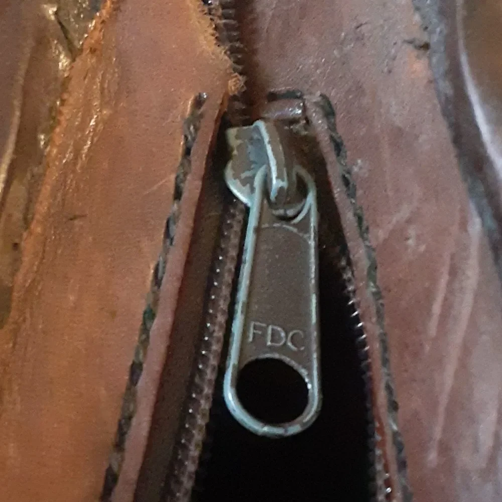 Vintage Inge Christopher Large Indonesian Leather Handbag